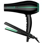 Combo Gama Planchita + Secador Elegance Matcha 2200Watts                   